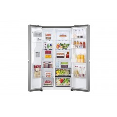 LG GSLV51PZXE Ψυγείο Ντουλάπα Total NoFrost Υ179xΠ91.3xΒ73.5εκ. Inox LG GSLV51PZXE Ψυγείο Ντουλάπα Total NoFrost Υ179xΠ91.3xΒ73.5εκ. Inox